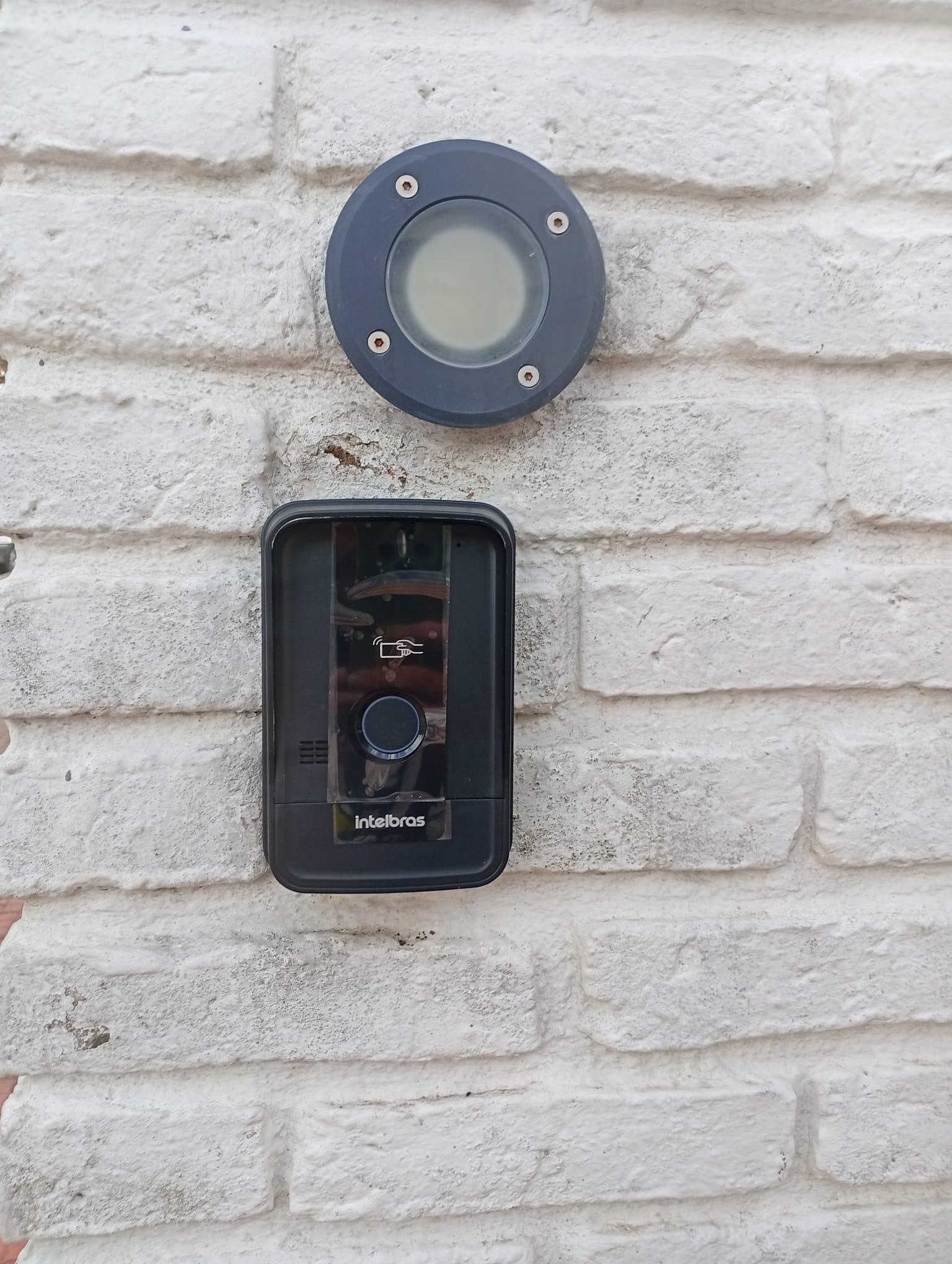 Timbre con botón de llamada
